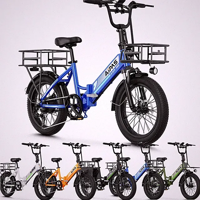 20"x 3" Folding Electric Bike for Adults Teens 750W 28MPH 48V Commuter City