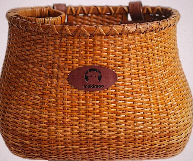 Bike Basket for Women's Beach Cruiser or Scooter The Original Wicker Bicycle
