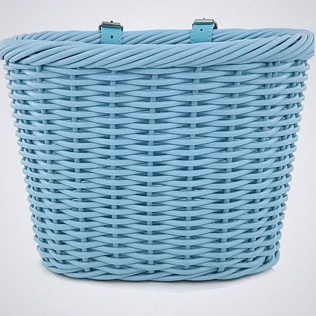Bike Basket Woven Bike Basket for Adult Bikes Front/Kids Bike Handlebar with...