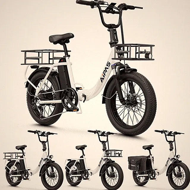 City Commuter E-Folding Bike 1000W 48V 12.8Ah Electric Adults Free Shipping