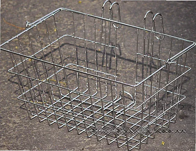 Fito Chrome Portable Basket for Beach Cruiser Bikes,Hight Quality Made in Taiwan