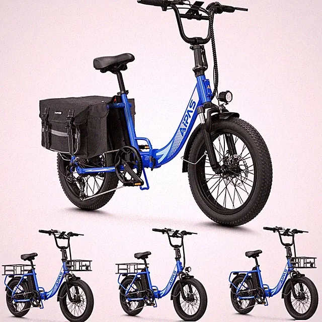 New E-Folding Electric Bike 1000W 48V 12.8Ah City Commuter Adults US Stock