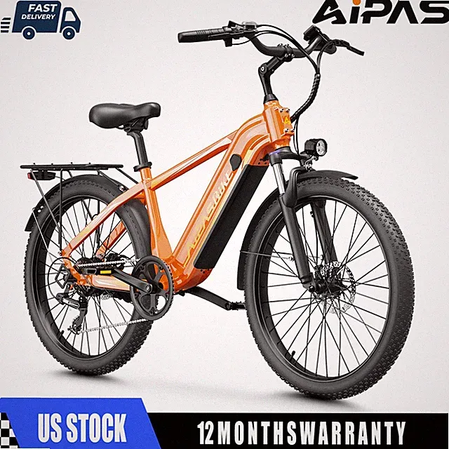 Peak 1100W Power Electric Bike Max 28MPH 85Miles 1100W Electric Moped Style Bike