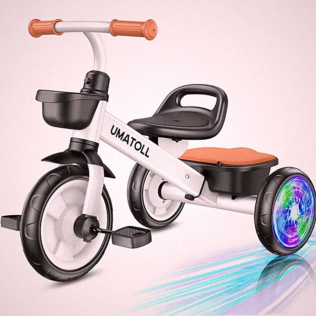 Tricycle for Toddlers 2-5 Year Old, Ajustable Toddler Bike Outdoor Toys, Birt...